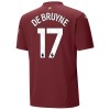 Manchester City De Bruyne 17 Barn Tredjedrakt 2024-25 Kortermet